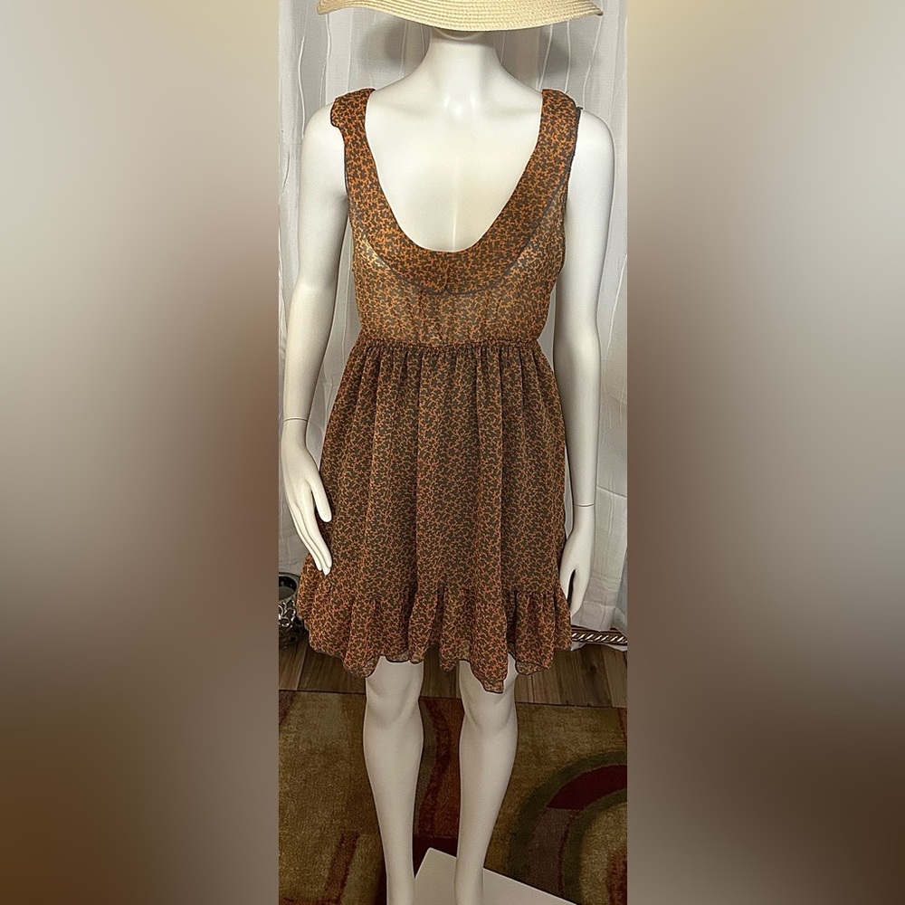 Audrey Mini Sheer Dress Size S